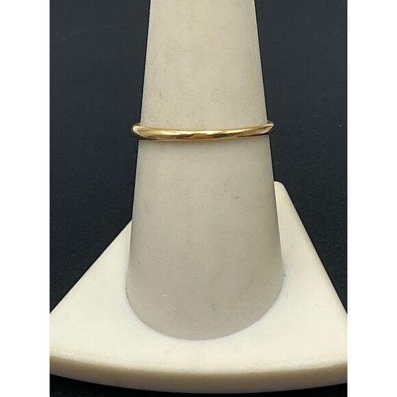 Kay Jewelry Vint Estate Prong Pear 14K Gold Solitaire .30-.40 Diamond Ring Sz 8 - Picture 7 of 16